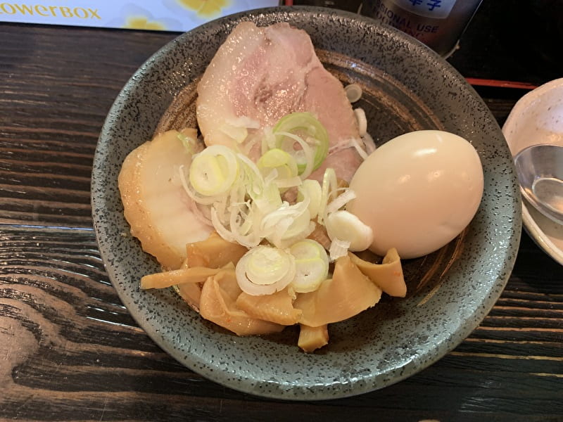 と つけ麺 わり