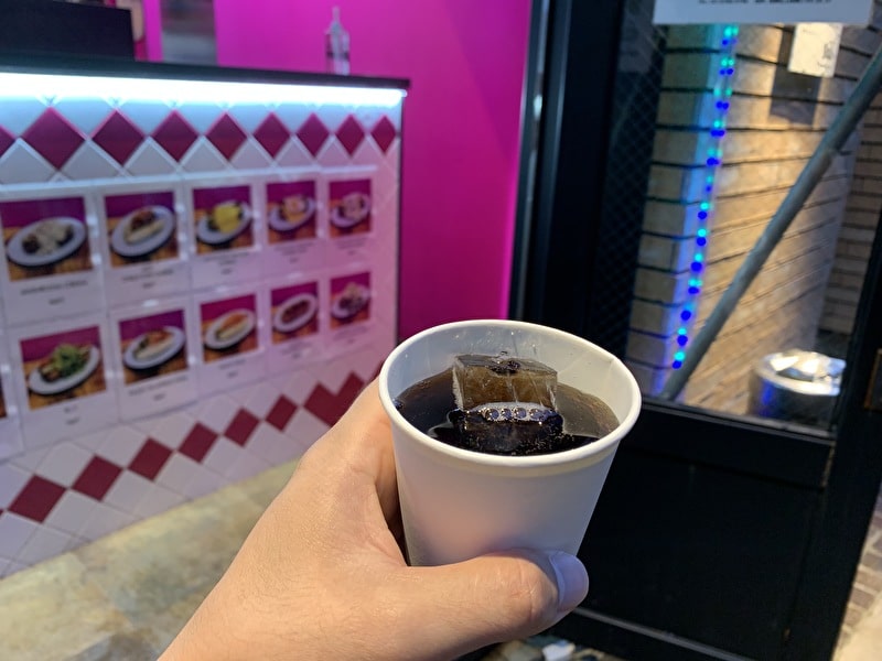 ベルス　中目黒　ホットドック　コーラくれた