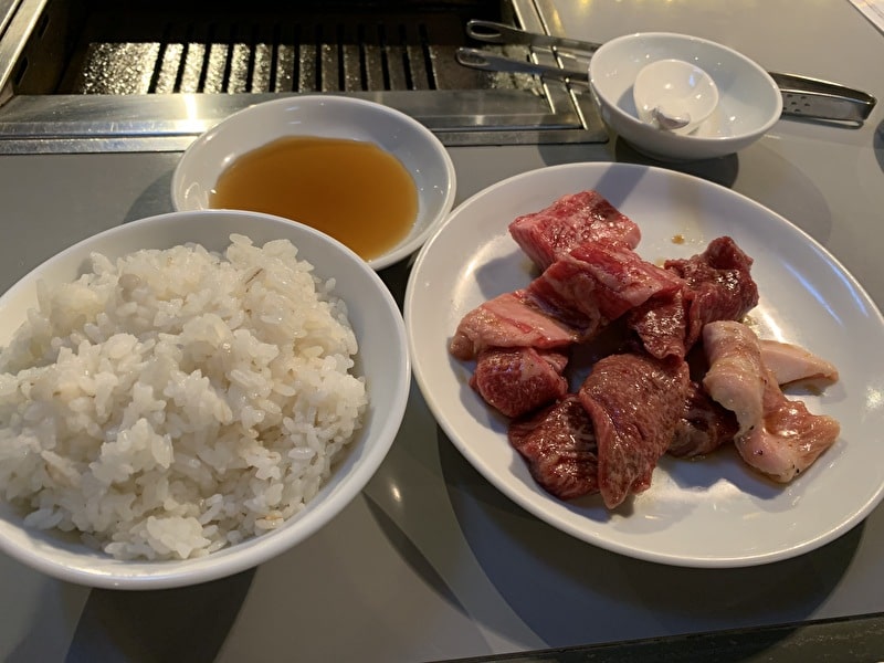 中目黒　BEEFKITCHEN　焼肉　切り落とし定食