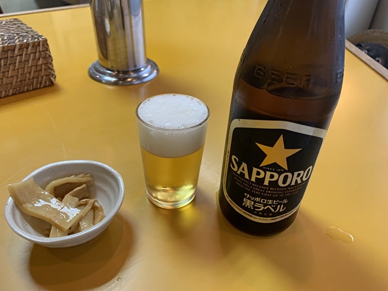 中目黒らーめんどさん子　瓶ビール