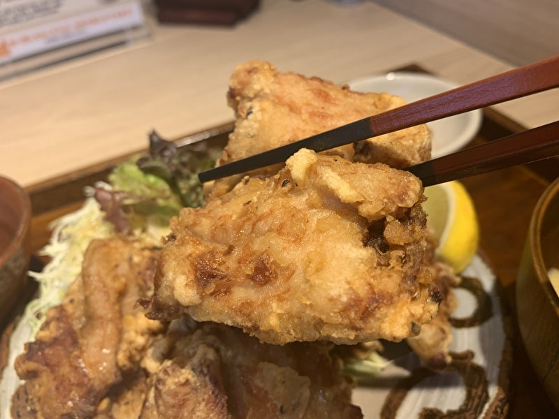 中目黒　食べ処 三かみ　からあげ　