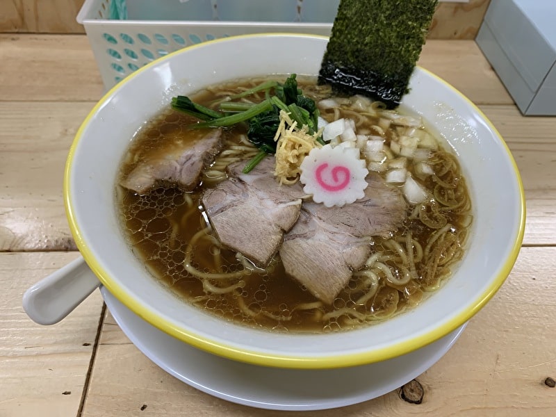 中目黒　もつ焼き　はじめ　ラーメン