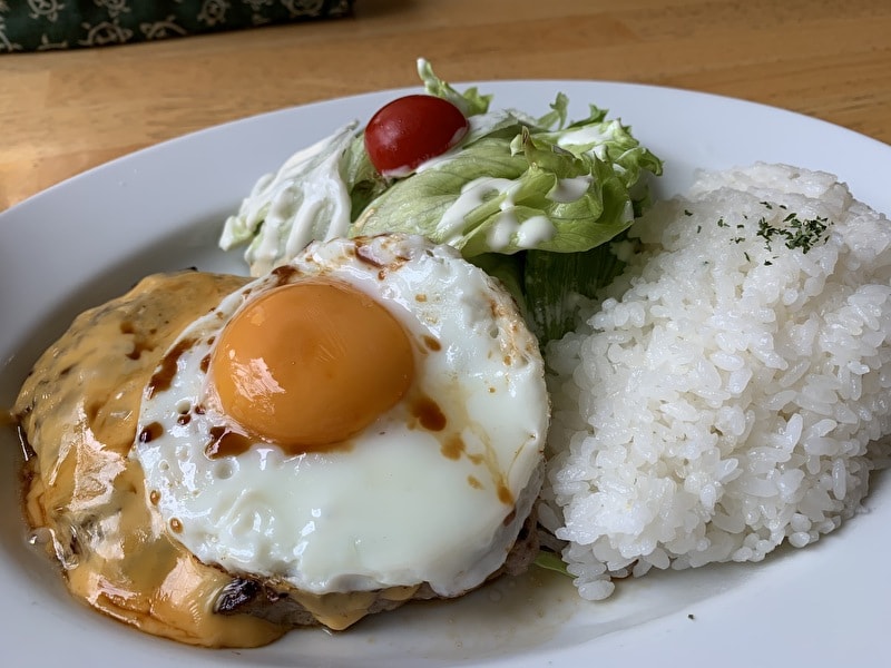 ハンバーグのお店NORI 中目黒 祐天寺 チーズエッグ