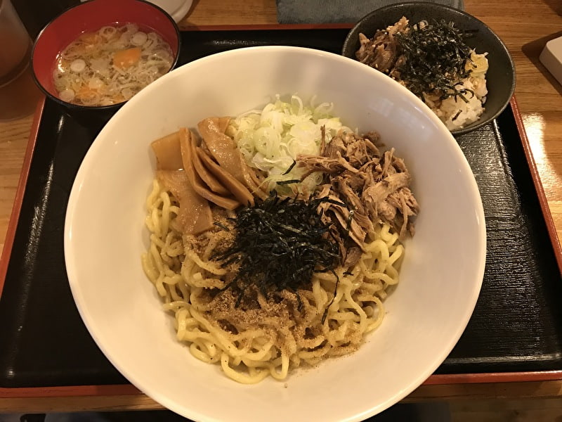 麺屋東京かとむら 中目黒 祐天寺 油そば定食