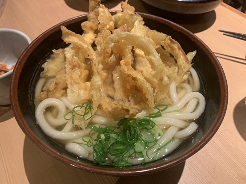 二○加屋長介 中目黒 ごぼ天うどん