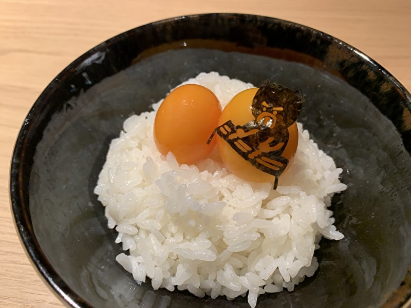 中目黒 熊の焼鳥 たまごかけご飯