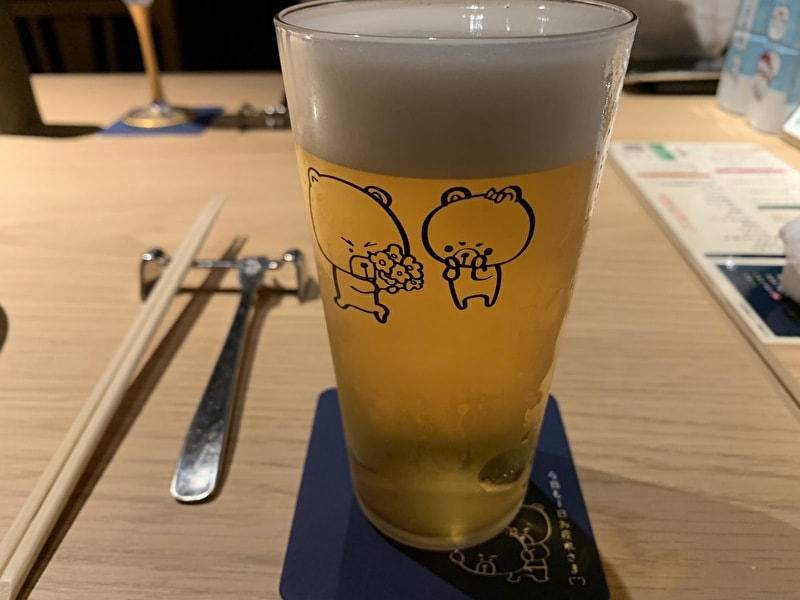 中目黒 熊の焼鳥 生ビール