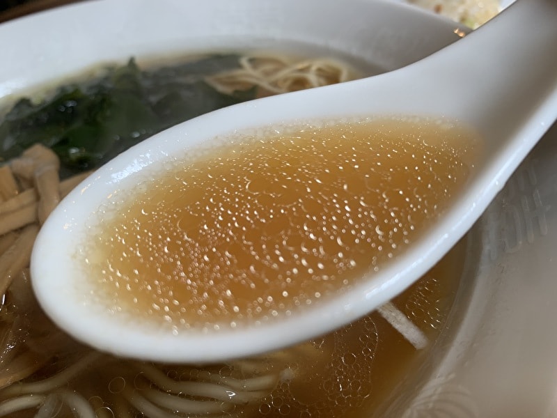 高伸 中目黒 中華 ラーメンスープ