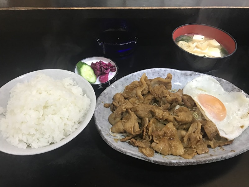 きこり食堂 祐天寺 生姜焼き定食