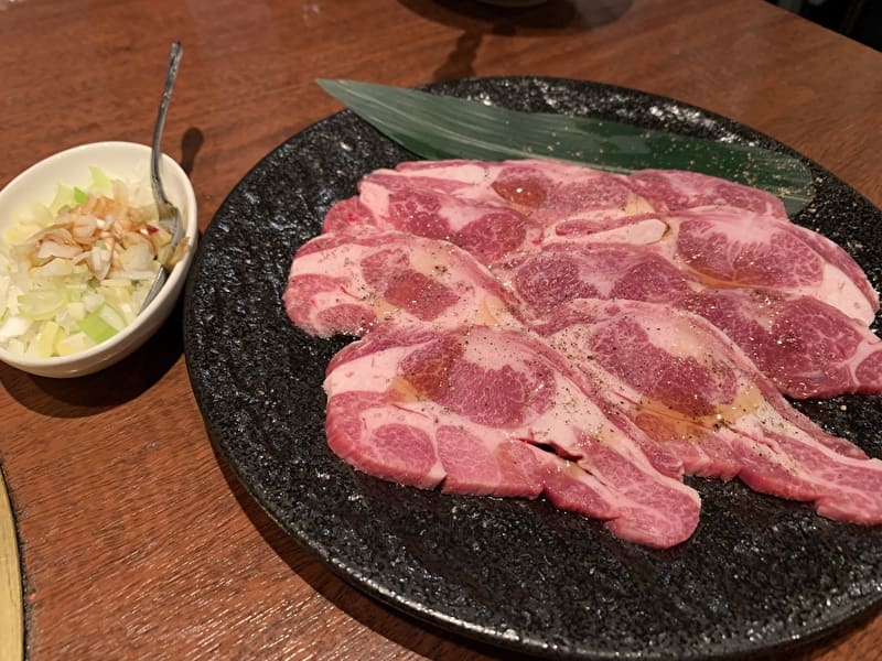 びーふてい 中目黒 焼肉 タンカルビ