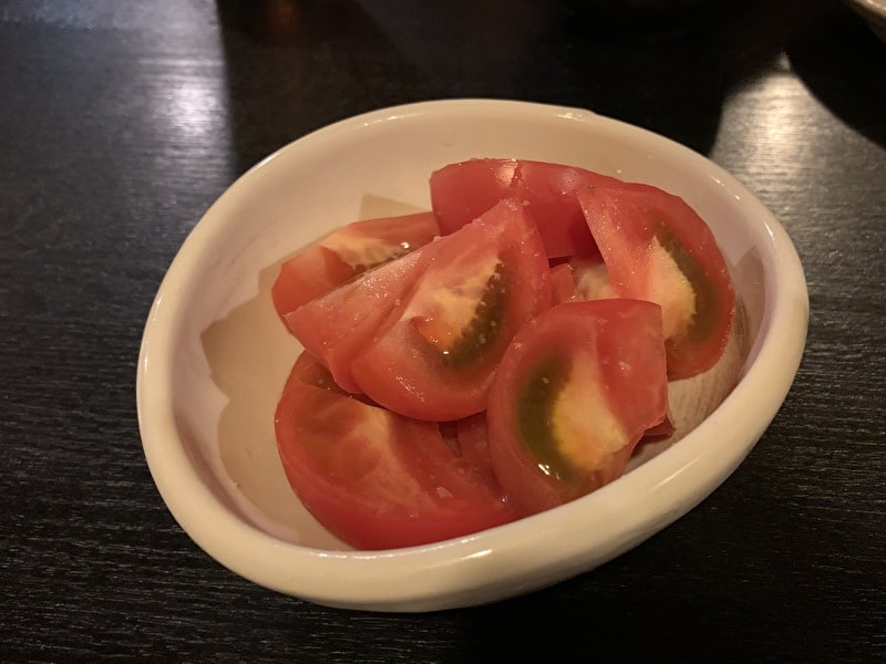中目黒 串若丸 冷トマト