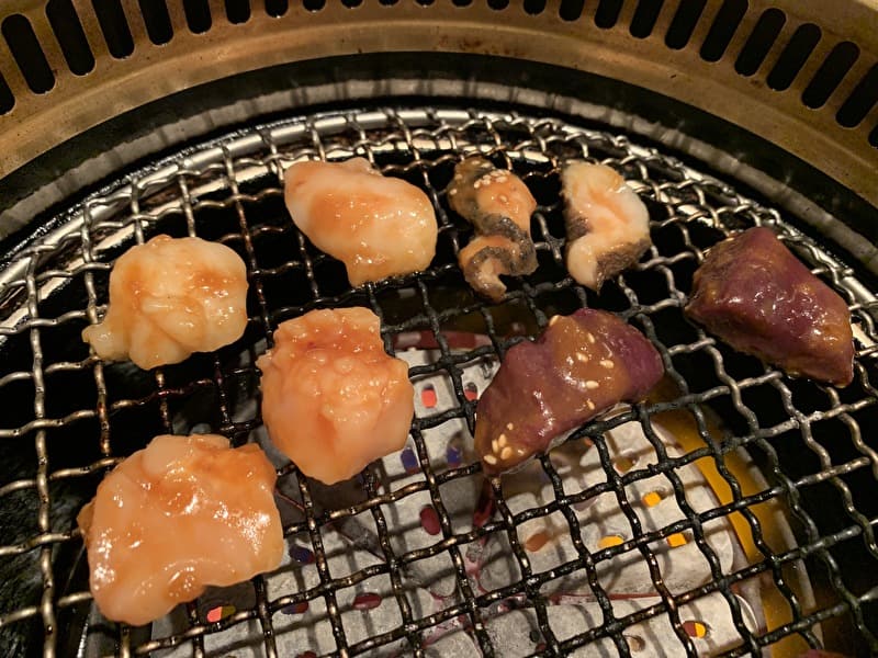 びーふてい 中目黒 焼肉 ホルモン盛り