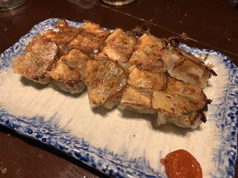 神泉 麺の坊 砦 一口餃子