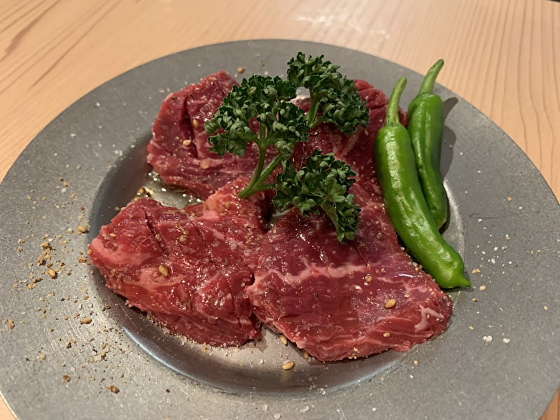 カウンター焼肉 おおにし 祐天寺 サガリ