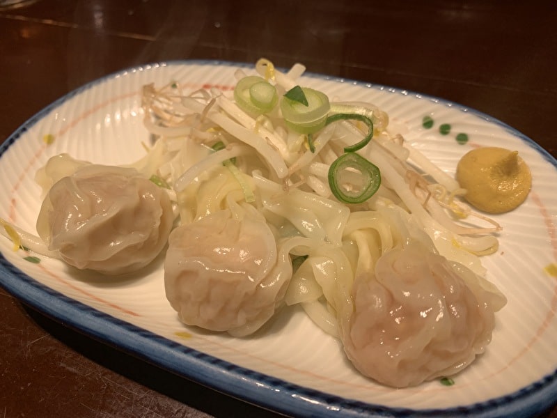 神泉 麺の坊 砦 わんたん