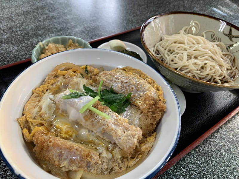 中目黒 朝日屋 カツ丼セット