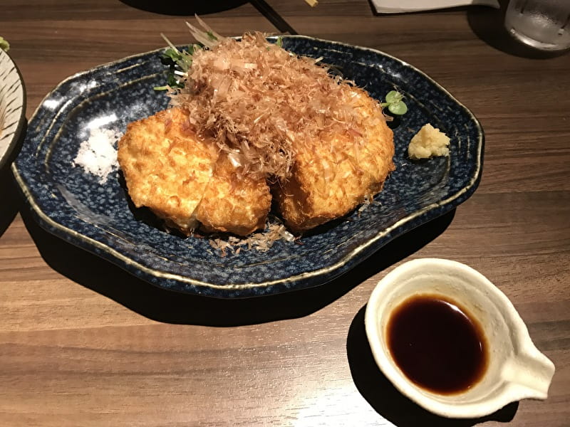 渋谷(松濤) お汐井 幻の厚揚げ