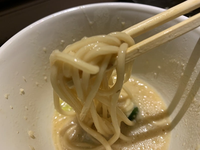 渋谷(松濤) お汐井 〆のちゃんぽん麺