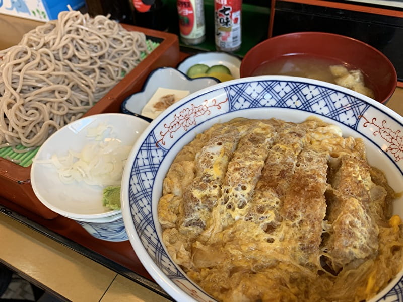 生蕎麦 橋本屋 中目黒・祐天寺 カツ丼セット