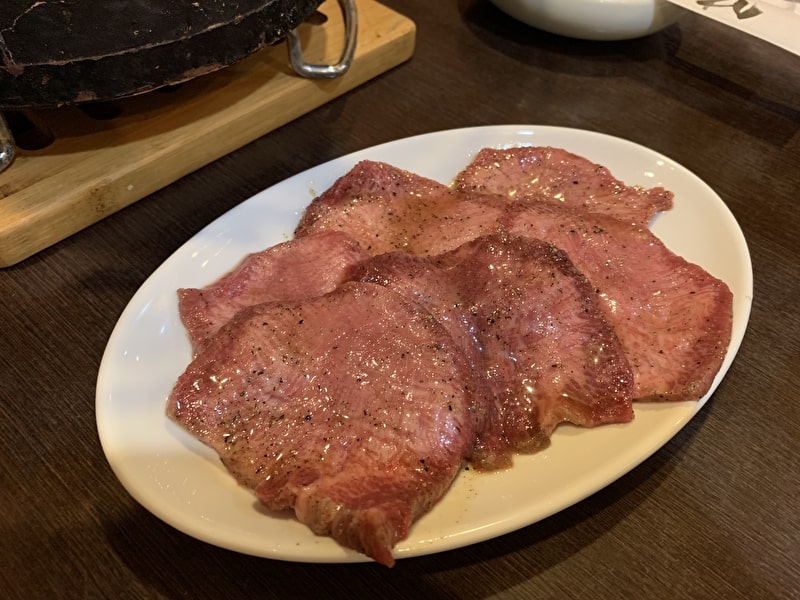 三宿トラジ 祐天寺 焼肉 特上タン塩