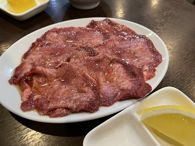 三宿トラジ 祐天寺 焼肉 上タン塩